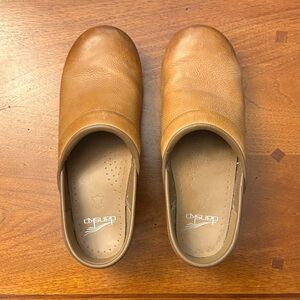 Dansko Women’s Brown Leather Clogs